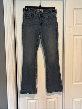 Signature by Levi Strauss Women's Dark Blue Flare Jeans